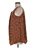 Skye's The Limit 100% Polyester Brown Sleeveless Blouse Size M - photo 5