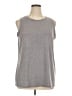 Athleta Gray Sleeveless T-Shirt Size XL - photo 1