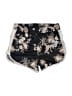 Forever 21 Animal Print Black Shorts Size 2 - photo 1