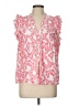 Boden 100% Cotton Pink Sleeveless Blouse Size 12 - photo 1