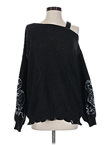 Romwe Pullover Sweater (view 1)