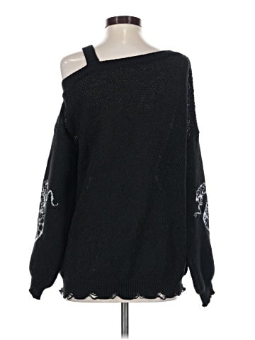 Romwe Pullover Sweater (view 2)