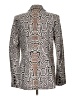 CAbi Animal Print Gray Blazer Size 10 - photo 2