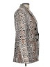 CAbi Animal Print Gray Blazer Size 10 - photo 4