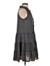 Max Studio Polka Dots Black Casual Dress Size XS - photo 4