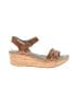 Eddie Bauer 100% Leather Tan Wedges Size 8 - photo 1