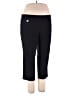 Alfani Solid Black Active Pants Size 18 - photo 1