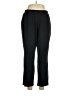 Lands' End 100% Cotton Solid Black Active Pants Size L (petite) - photo 1
