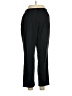 Lands' End 100% Cotton Solid Black Active Pants Size L (petite) - photo 2
