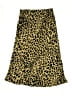 Banana Republic 100% Polyester Animal Print Brown Gold Skort Size XS - photo 1