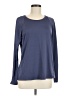 Layer 8 Blue Long Sleeve Top Size M - photo 1