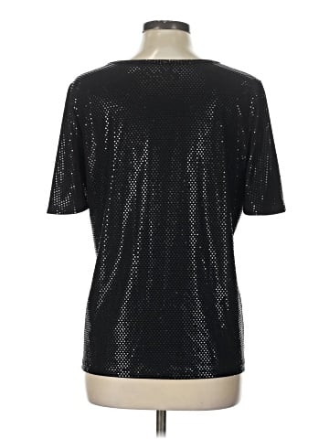 Susan Graver Short Sleeve Top (view 2)