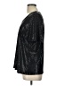 Susan Graver Black Short Sleeve Top Size L - photo 5