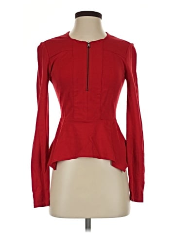 BCBGMAXAZRIA Long Sleeve Top (view 1)