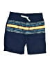 Splendid 100% Cotton Stripes Blue Board Shorts Size 4 - 5 - photo 1