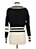 Steve Madden Stripes Black Pullover Sweater Size M - photo 2