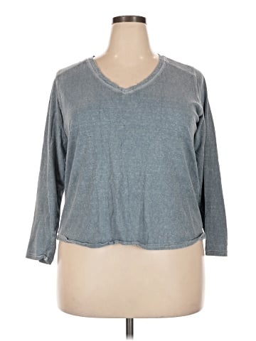 Wrap 3/4 Sleeve T-Shirt (view 1)