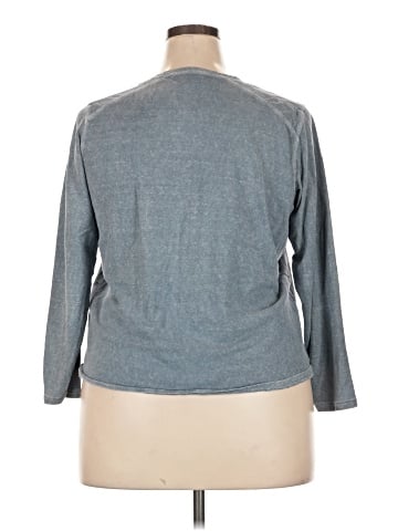 Wrap 3/4 Sleeve T-Shirt (view 2)
