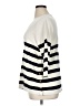 Chico's 100% Pima Cotton Stripes Ivory Pullover Sweater Size XL (3) - photo 5