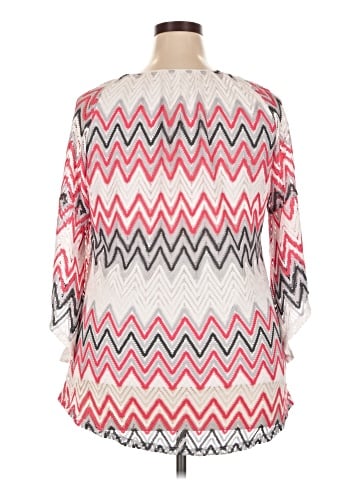 Tacera 3/4 Sleeve Blouse (view 2)