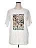 Sandro Paisley White Short Sleeve T-Shirt Size XL (4) - photo 1