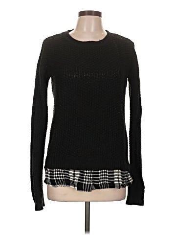 Aqua Pullover Sweater (view 1)