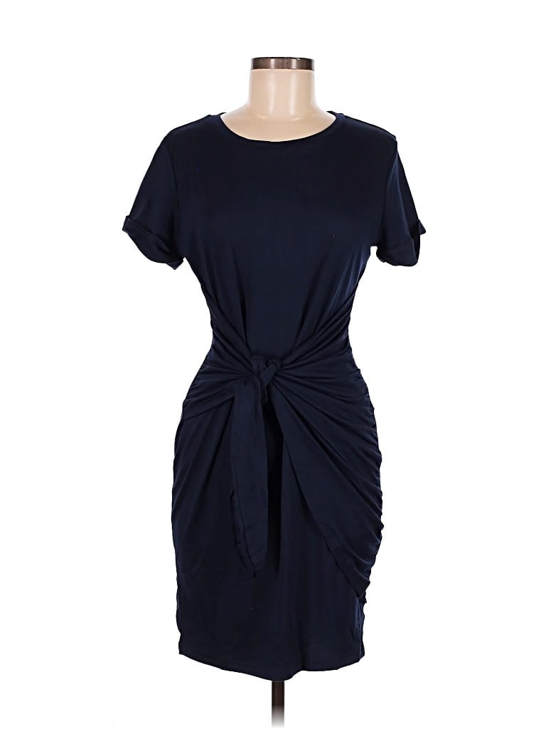 Pre-owned Lillusory Casual Dress In Blue