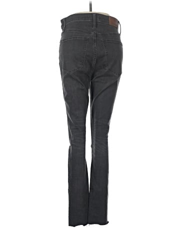 Madewell Curvy High-Rise Skinny Jeans in Black Sea (view 2)