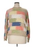 Christopher & Banks Color Block Tan Pullover Sweater Size 0X - photo 1