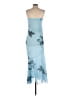 Unbranded 100% Polyester Blue Casual Dress Size M - photo 2