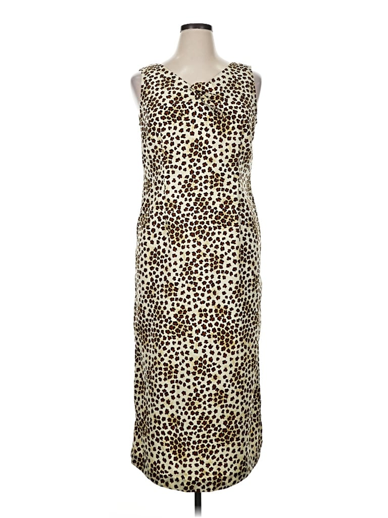 Pre-owned Sag Harbor Cocktail Dress In Brown