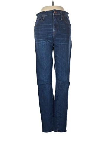 Madewell Curvy High-Rise Skinny Jeans in Tarren Wash: THERMOLITE&reg; Edition (view 1)