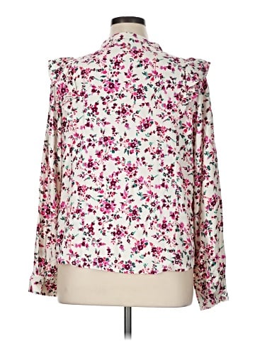 J.Crew Factory Store Long Sleeve Blouse (view 2)