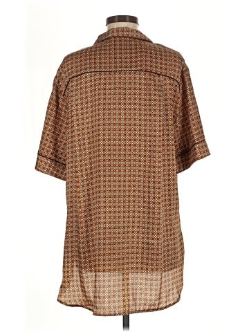 Zara 3/4 Sleeve Button-Down Shirt (view 2)