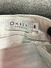 oasis Metallic Ivory Jeans Size 0 - photo 7