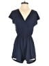 Ecote Solid Blue Romper Size S - photo 1