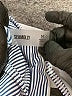 Seamolly Stripes Gray One Piece Swimsuit Size M - photo 3