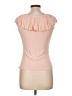 Willi Smith Pink Short Sleeve Top Size L - photo 2