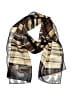 Christopher & Banks 100% Polyester Stripes Tan Brown Scarf One size - photo 1