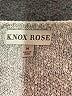 Knox Rose 100% Polyester Animal Print Silver Cardigan Size M - photo 7