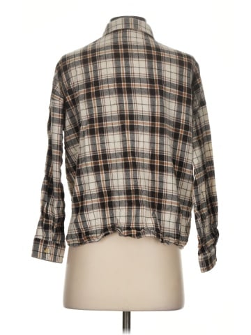 LA Hearts Long Sleeve Button-Down Shirt (view 2)