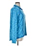 Xersion Blue Long Sleeve Polo Size XL - photo 4