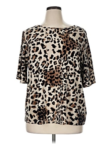 Susan Graver 3/4 Sleeve Blouse (view 1)