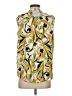 Kasper 100% Polyester Green Sleeveless Blouse Size S - photo 2