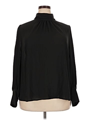 ELOQUII Long Sleeve Blouse (view 1)