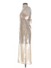 A.L.C. 100% Polyester Metallic Silver Cocktail Dress Size XXS - photo 5