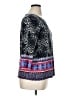 Rafaella Blue 3/4 Sleeve Top Size 1X - photo 4
