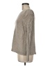 Peace of Cloth Metallic Gray Pullover Sweater Size M - photo 5