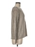 Peace of Cloth Metallic Gray Pullover Sweater Size M - photo 4