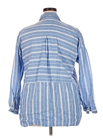 J.Jill 3/4 Sleeve Button-Down Shirt (view 2)